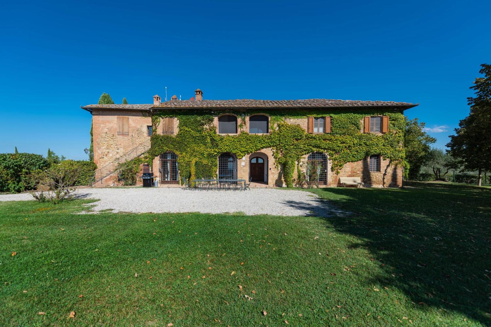 Villa Santa Virginia Siena Bagian luar foto