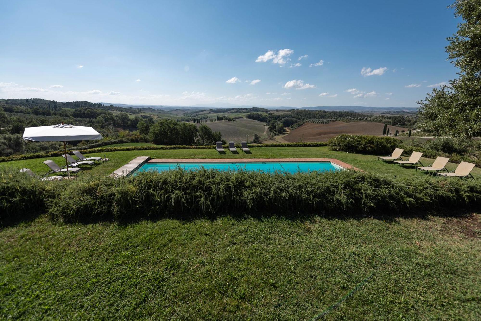 Villa Santa Virginia Siena Bagian luar foto