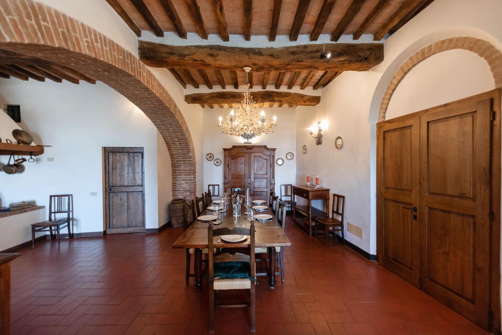 Villa Santa Virginia Siena Bagian luar foto