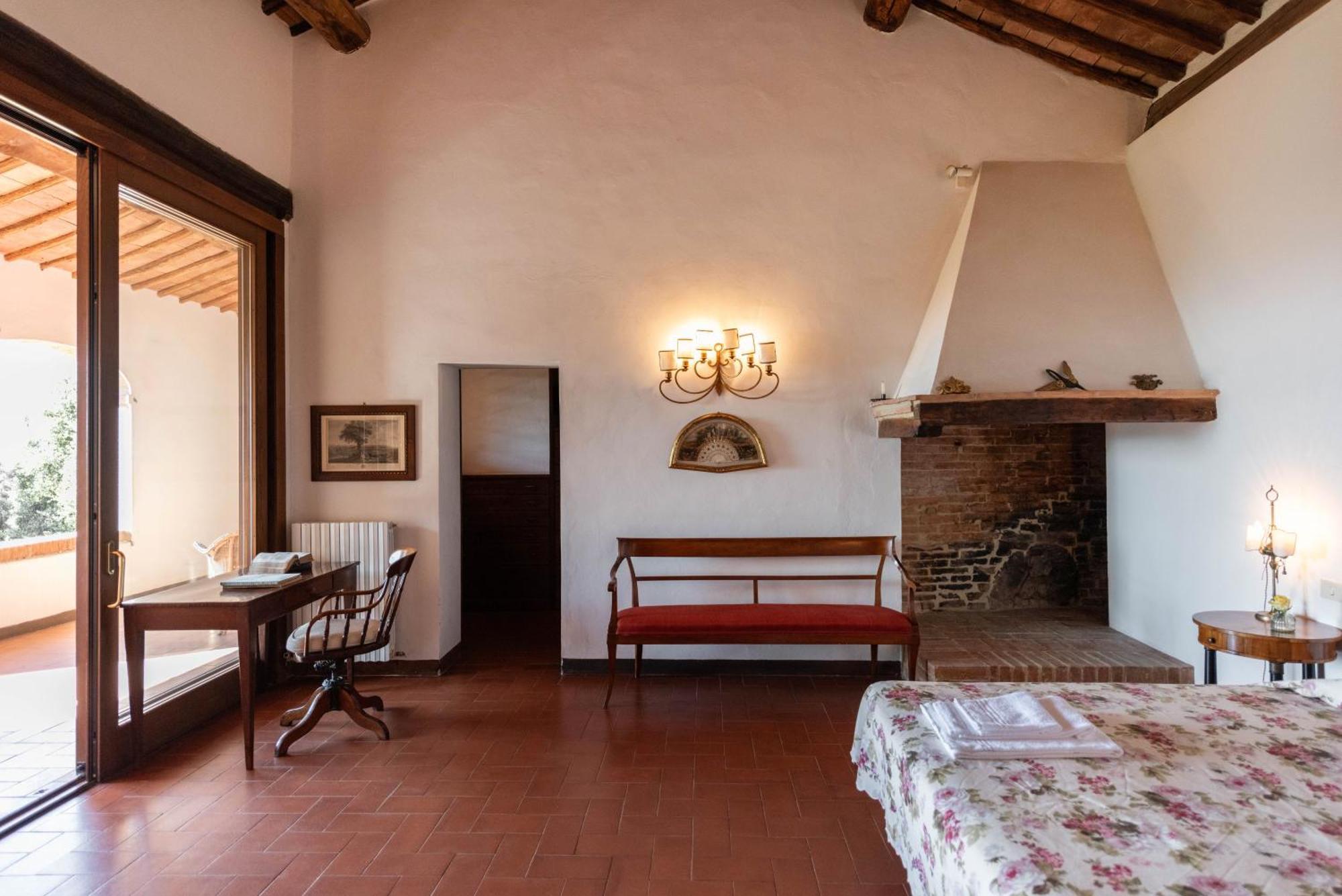 Villa Santa Virginia Siena Bagian luar foto
