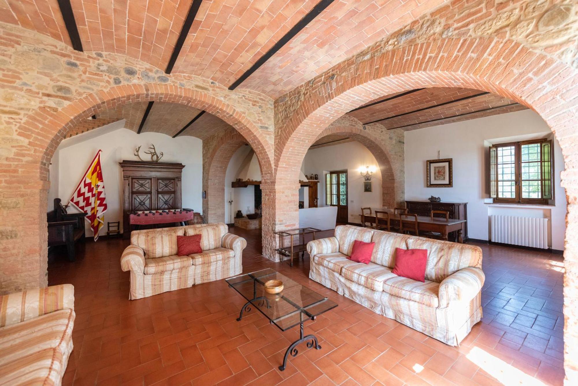 Villa Santa Virginia Siena Bagian luar foto