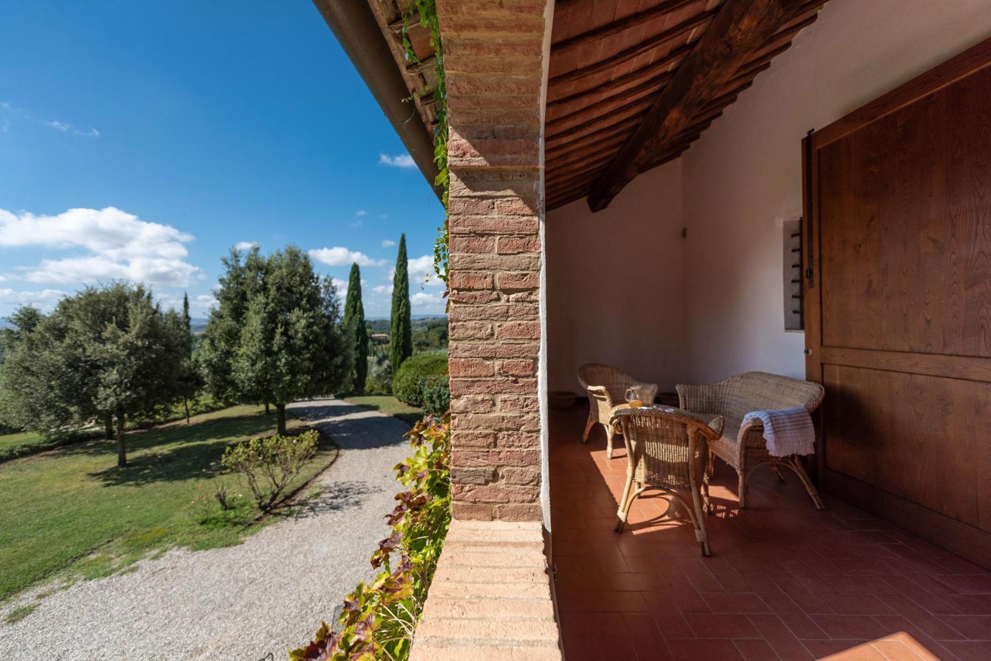 Villa Santa Virginia Siena Bagian luar foto